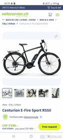 SLEVA Nové elektrokolo Centurion E-Fire Sport R550 EP1 Bosc - 7