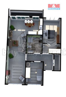 Prodej bytu 4+1, 86 m², Litvínov, ul. Luční - 7