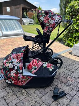 Hluboká korba Cybex Spring Blossom Dark - 7