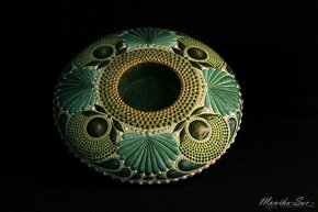 Mandala - Svícen DotArt - akryl. - 7