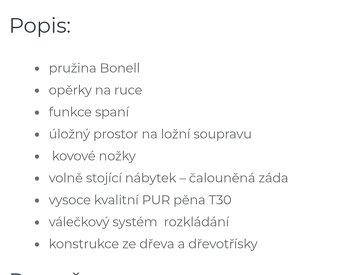 Červená pohovka - 7