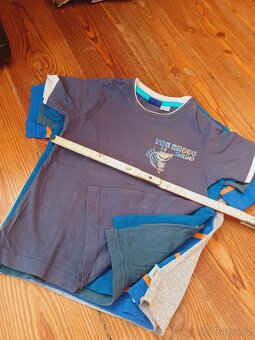 5x triko krátký rukáv 104 - 7