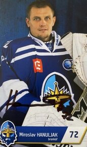 ORIGINÁLNÍ HRANÁ HOKEJKA - brankář MIROSLAV HANULJAKA. - 7