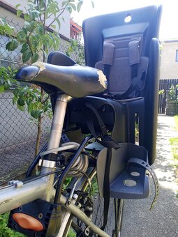 Dětská sedačka na kolo Polisport + 2ks upevnění na 2 kola - 7