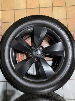 Alu kola Škoda R17 5X112 ZIMNÍ PNEU 215/65 R17 KODIAQ - 7