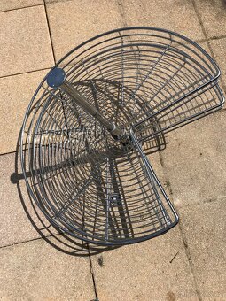 CARGO KOŠ OTOČNÝ 3/4 KOLA CHROM KOLO 750MM  - 7