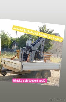 Jansen BHSM-225 Podkop za traktor - 7