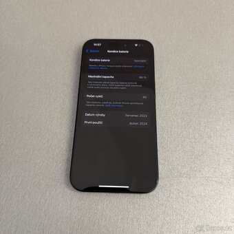 iPhone 15 Pro 128GB, pěkný stav, 12 měsíců záruka - 7