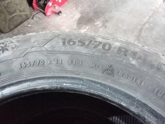 Pěkná sada zimních pneu 165/70/14 Barum Polaris 5 - 7