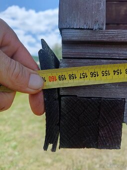 Prodám dřevěný otočný domek Baba Jaga - 7