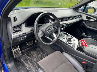 Audi Q7 3.0 TDi S-Line 2017 pano nové v ČR BLACK PAKET - 7