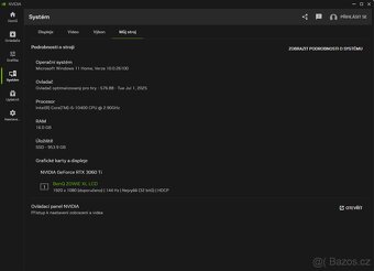 Herní mašinka i5 10400/RTX 3060Ti/16GB/SSD 1TB/Win 11 - 7