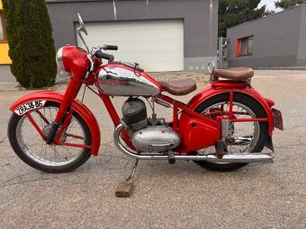 1952 JAWA 350 PÉRÁK S DOKLADY, NOVÁ STK - 7