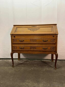 Starožitná psací komoda (134023) - 7