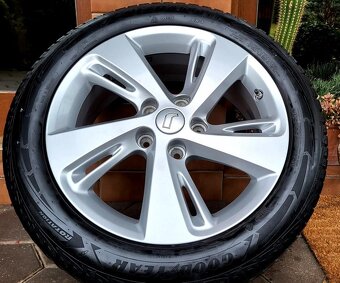 Alu R17 5x114,3 orig. RENAULT + zimné 205/55R17 - 7