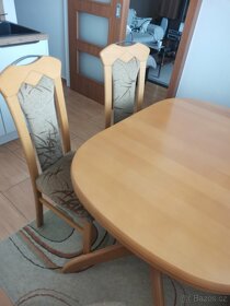 Kuchyňský stůl rozkládací + židle - 7