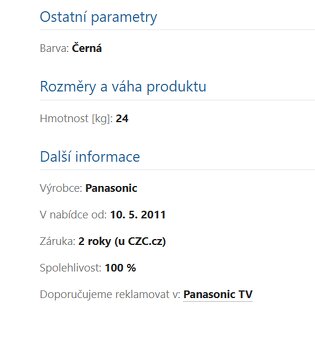 Televizor Panasonic TX-P37X10 - 7