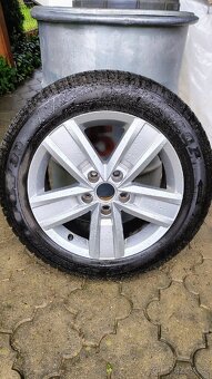 Alu disky VW Devonport + zimní gumy – 215/60R17 – T5/T6 - 7
