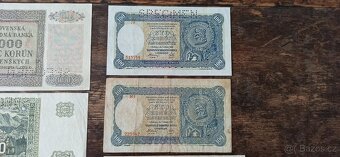 Bankovky Slovenský Štát. Slovensko. - 7