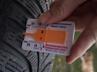 Alu Kola 5x100 R16 6,5J 16H2 ET 35, 205/55R16 91H ZIMNÍ SADA - 7