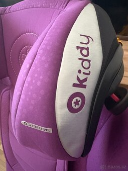 Kiddy Cruiserfix, fialová včetně chrániče sedadla - 7