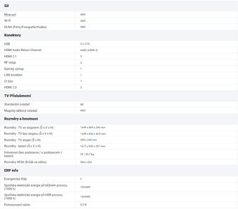 Prodám televizi 65 LG OLED65B33 - 7