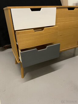 Komoda z borovicového dřeva Cusco - 7