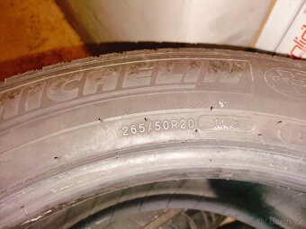 Letní pneu 265/50 r20 michelin - 7