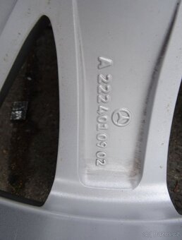 Alu disky originál Mercedes 18", 5x112 , ET 41,šíře disku 8 - 7