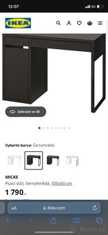 Pracovní stůl MICKE (Ikea) - 7