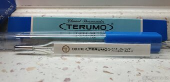 RTUŤOVÝ TEPLOMĚR NORMOVANÝ JAPAN TERUMO DE LUXE -NOVÝ - 7
