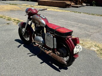 Jawa 350 354 kývačka s Doklady - 7