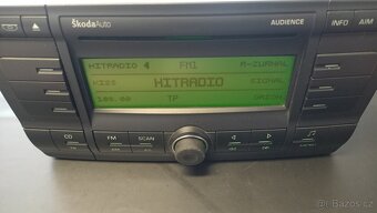 Autorádio škoda auto AUDIENCE O2 na ND - 7