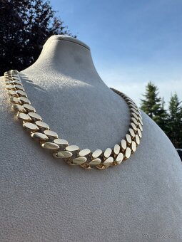 Zlaty řetěz PANCÍŘ - CUBAN CHAIN 51.4g 585 14k - 13mm - 7
