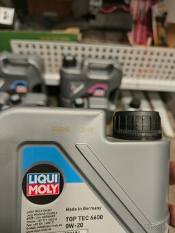 LIQUI MOLY originální oleje 0w20 TOPTEC 6600 - 7