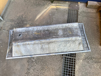 Vana pozinkovaná stará, vanička kovová za 500 kč - 7