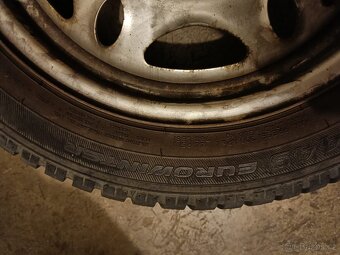 Plechové disky 15" 3x112 Smart ForTwo II zimní pneumatiky - 7