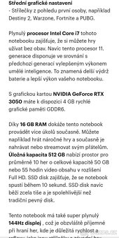 MSI GF63 Thin 11UC-873NL - Herní notebook - 15,6 palců - 144 - 7