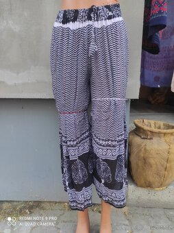 Dámské krepové kalhoty Indie - 7