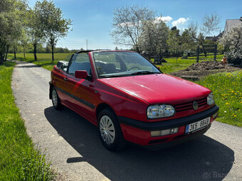 Volkswagen Golf 3 1.8i 55kW, PinkFloyd, Cabrio, Nová STK - 7