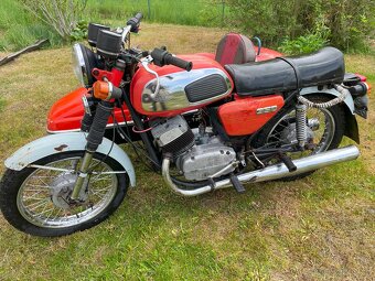 Konopnice Jawa 350/634 český TP sidecar velorex - 7