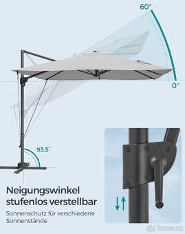 Slunečník 270x270cm - 7