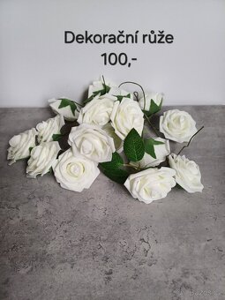 Svatební výzdoba, dekorace, mix - 7