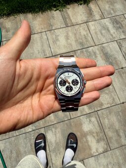 Tissot PRX Chronograph Panda - 7
