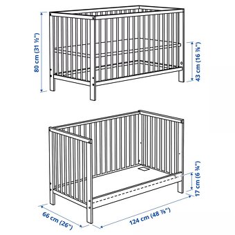 Dětská postýlka IKEA Gulliver - 7