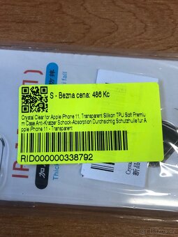 Nové pouzdro pro Apple iPhone 11, průhledný silikon - 7