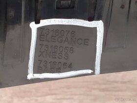 Mřížky ledvinky chladiče BMW X5 F15 kód 7316076 Elegance - 7