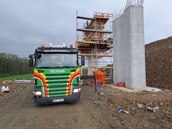 Doprava a práce hydraulickou rukou - 7