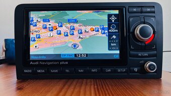 Audi Navigation Plus - RNS-E - A3, A4, TT, Exeo - LED verze - 7