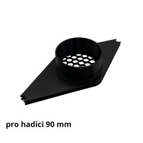 Držák ventilace topení, upevnění do zipu - 7